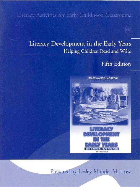 literacy development in the early years book alone 5th edition Epub