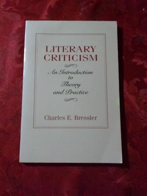 literary criticism an introduction to theory and practice bressler pdf Ebook Reader