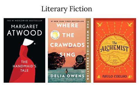 literary fiction examples Reader