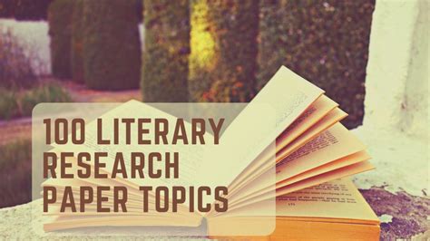 literary research paper topics Doc