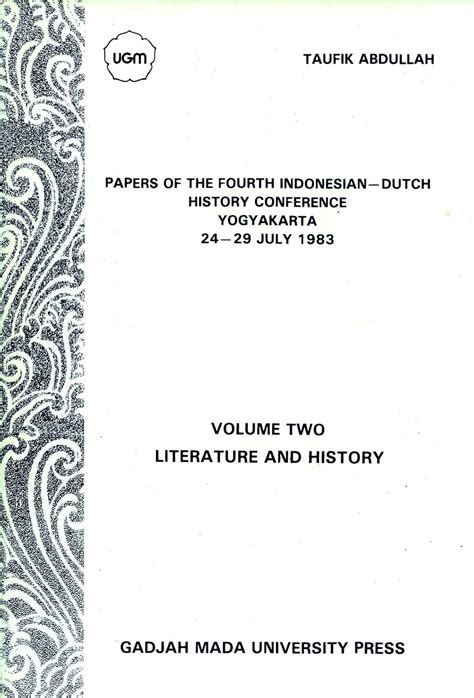 literature and history papers of the fourth indonesian dutch hi PDF