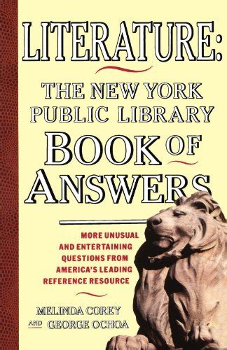 literature new york public library book of answers fireside book Epub