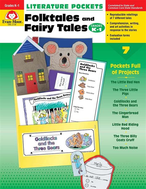 literature pockets folk tales and fairy tales grades k 1 PDF
