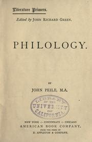 literature primers philology john peile Reader
