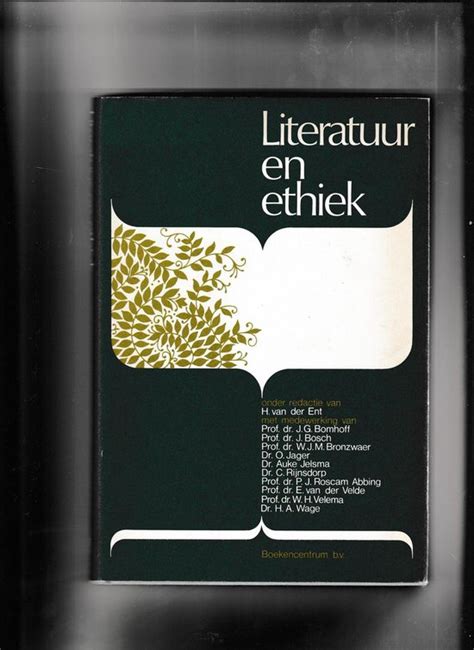 literatuur en ethiek Kindle Editon
