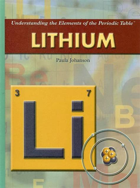 lithium understanding the elements of the periodic table set 3 PDF