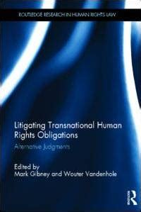 litigating transnational human rights obligations Epub