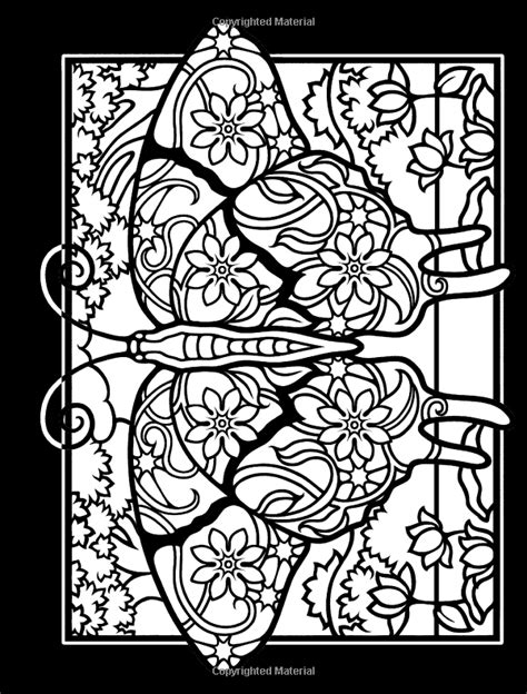 little butterflies stained glass coloring book dover stained glass coloring book Epub