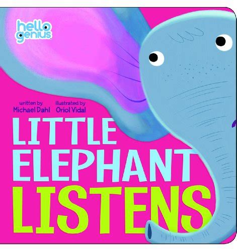little elephant listens hello genius Reader