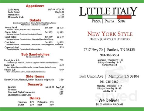 little italy bartlett