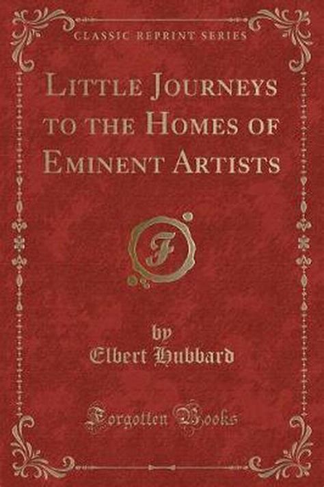 little journeys to the homes of eminent artists PDF