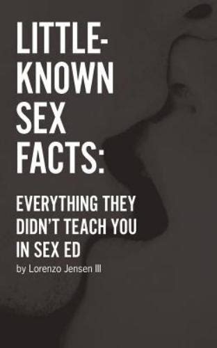 little known sex facts everything didnt PDF