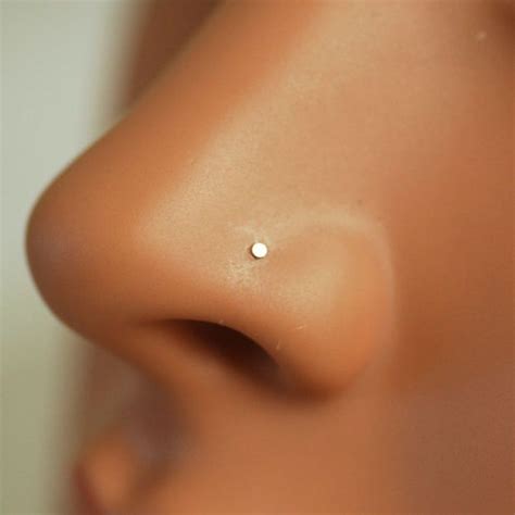 little nose piercing