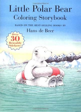 little polar bear coloring storybook Reader