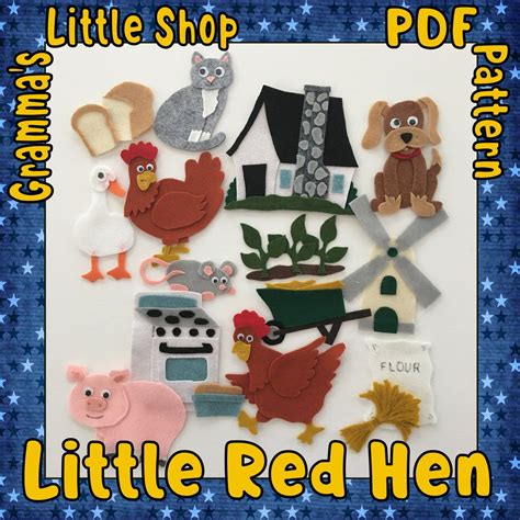 little red hen flannel board patterns Reader