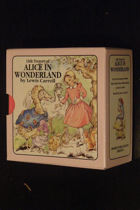 little treasury of alice in wonderland five vols in box Reader