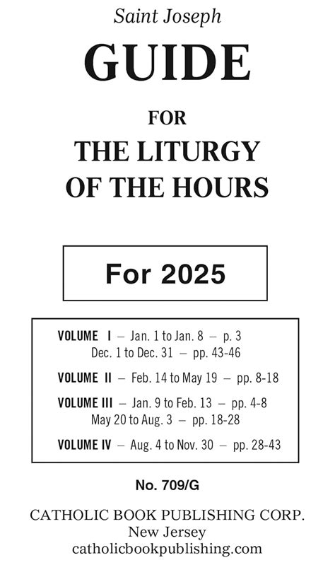 liturgy of the hours guide 2014 Doc