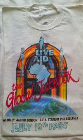 live aid t shirt