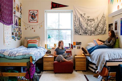 living in a dorm