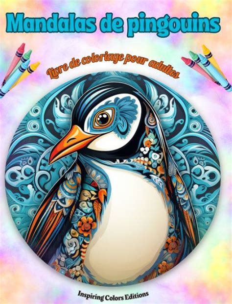 livres coloriage adultes mandalas pingouins Epub