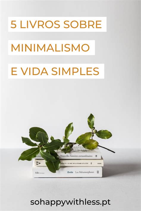 livros sobre minimalismo