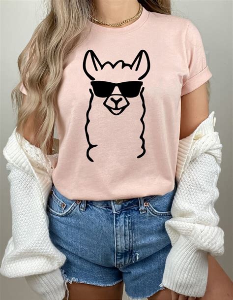 llama t shirt