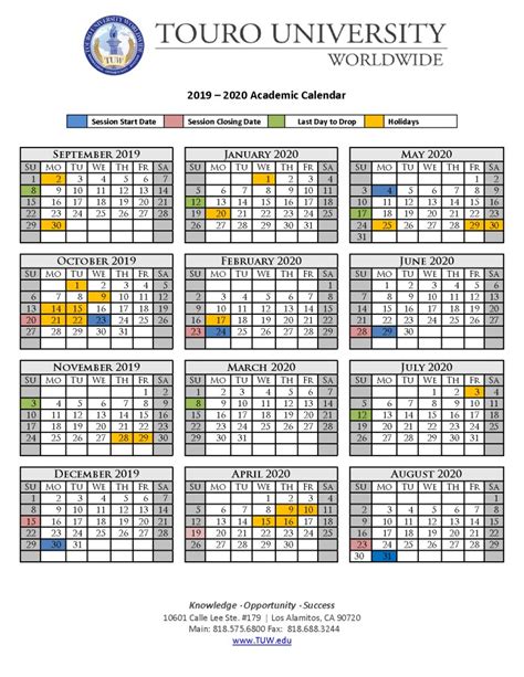 lmu academic calendar fall 2023
