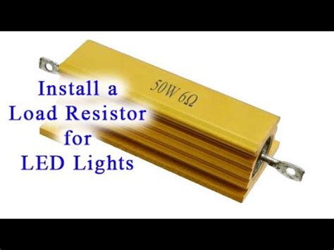 load resistor for led lights