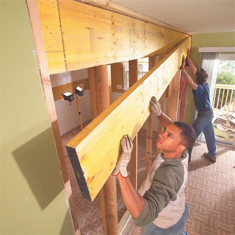 load-bearing wall beam