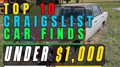 local cars for sale by owner under 1000 PDF