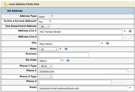 local permanent address