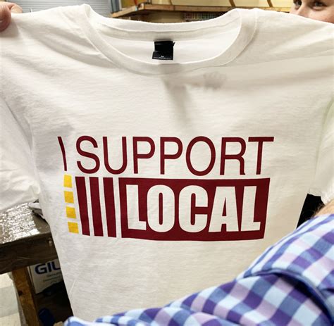 local t shirts