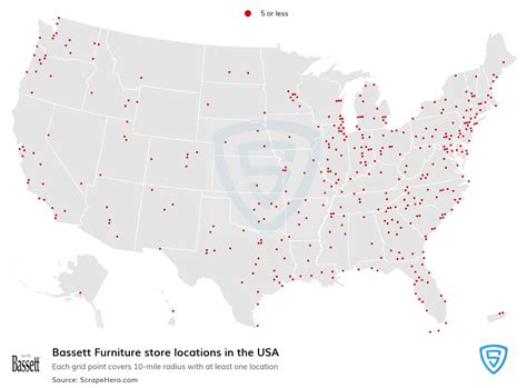 location of bassett furniture stores