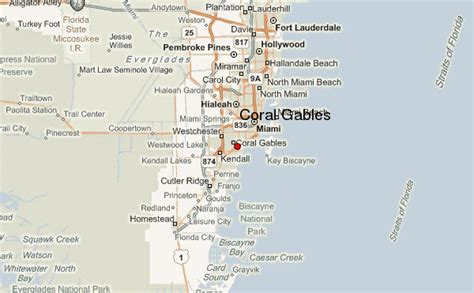 location of coral gables florida