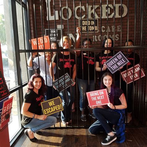 locked in escape room