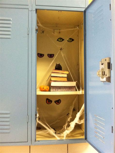 locker decorations for halloween