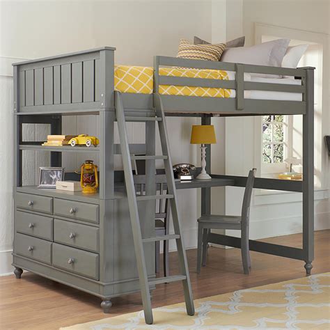 loft bed with dresser