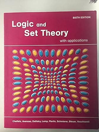 logic and set theory with applications 6th edition Doc