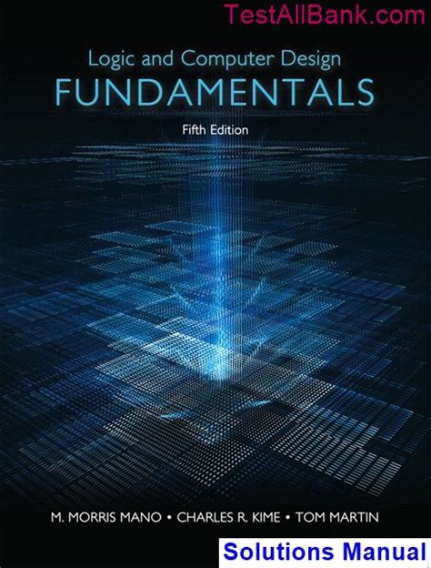 logic computer design fundamentals manual solution PDF