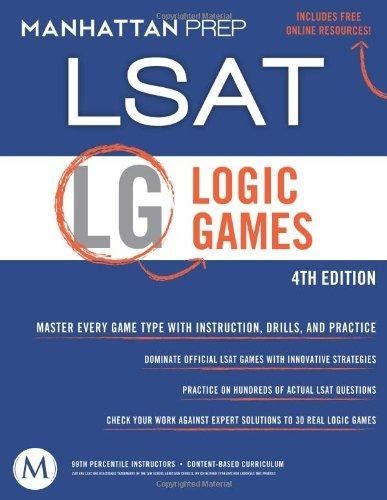 logic games lsat strategy guide 4th edition Reader