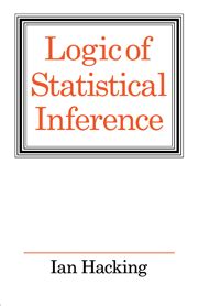 logic of statistical inference logic of statistical inference PDF