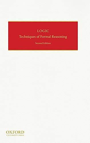 logic techniques of formal reasoning second edition pdf Reader