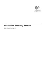 logitech harmony 620 manual Reader