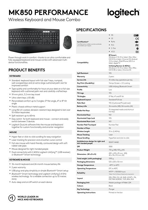 logitech keyboard user manual PDF