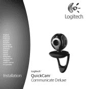 logitech quickcam communicate deluxe installation manual user guide Reader