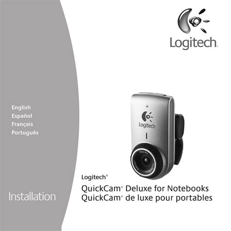 logitech quickcam for notebooks deluxe installation manual user guide Kindle Editon