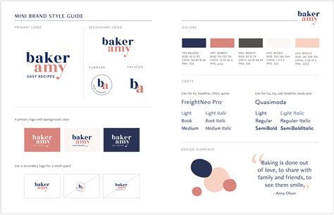 logo style guide example Reader