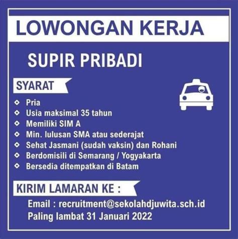 loker supir pariwisata di bandung Epub