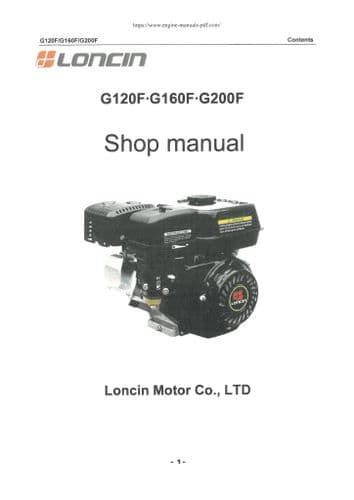 loncin repair manual PDF