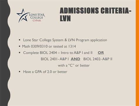 lone star admissions